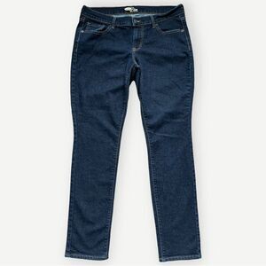 Old Navy The Diva Dark Wash Blue Stretch Skinny Jeans. Pockets. Size 10.